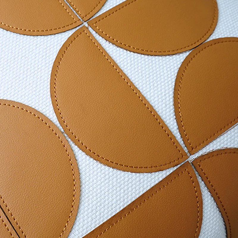 MODERA STITCHED LEATHER PILLOW COVERS