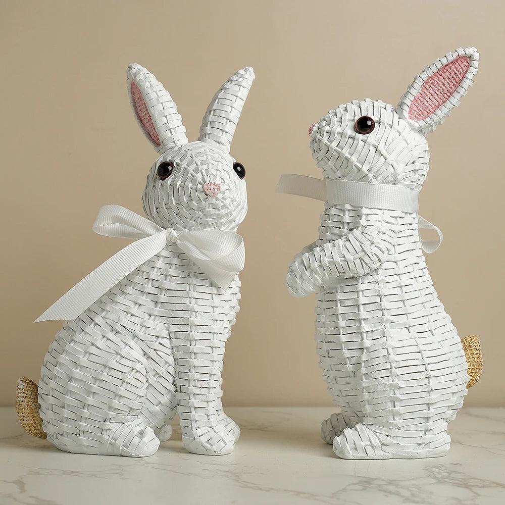 Willow Weave Spring Rabbits